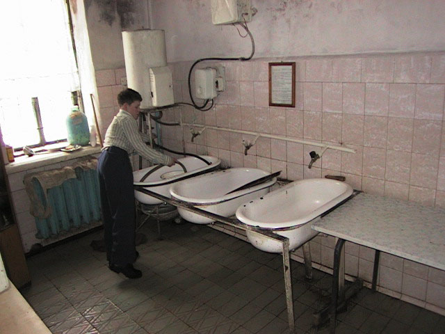 salle de bain orphelinat